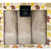 Avanti Harvest Blessed 3 pc. Fingertip Towel Box Set