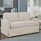 Accentrics Home Modern Slipcover Style Sofa
