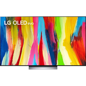 LG 77 in. OLED Evo 4K HDR Smart TV with AI ThinQ and G-Sync OLED77C2PUA