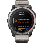 Garmin Men's / Women's quatix 7X Solar Edition GPS Smart Watch 010-02541-60