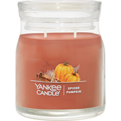 Yankee Candle Spiced Pumpkin Signature Medium Jar Candle