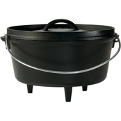 Lodge  Cast Iron 10 in. Deep Camp Dutch Oven