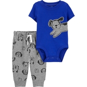 Carter's Infant Boys Dog Bodysuit and Pants 2 pc. Set