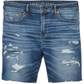 American Eagle AirFlex+ 9 in. Athletic Denim Shorts
