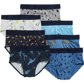 Old Navy Boys Classic Brief All Over Dinosaurs Print Underwear 7 pk.