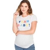 Old Navy Maternity Yeah Baby Graphic Tee