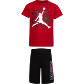 Jordan Little Boys Elevated Classics Tee and Shorts 2 pc. Set