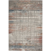 Rustic Textures RUS12 Abstract Area Rug