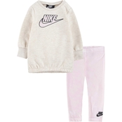 Nike Infant Girls Tunic and Velour Leggings 2 pc. Set