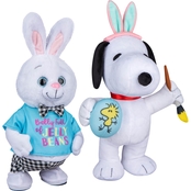Peanuts Animated Musical Plush Easter Characters 2 Styles