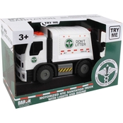 Daron NY Motorized Garbage Truck with Light, Sound and Lifting Trash