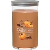 Yankee Candle Spiced Pumpkin Signature Medium Pillar Candle