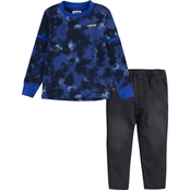 Levi's Toddler Boys Graphic Tee and Pants Set