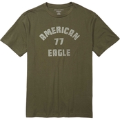 American Eagle Super Soft American Eagle 77 Graphic Tee