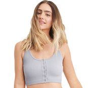 Aerie Ribbed Snap Front Bralette