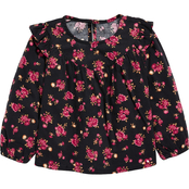 Old Navy Toddler Girls Ruffle Sleeve Multi Floral Top