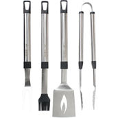 Ignite Stainless Steel Grilling Tools 4 pc. Set