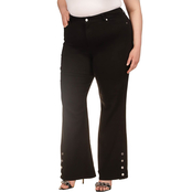 Michael Kors Plus Size Selma Shank Flare Jeans