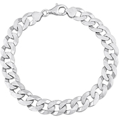 Sofia B. Sterling Silver 10.2mm Curb Link Chain Bracelet