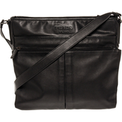 Prada Double Pocket Zip Messenger Bag (Pre-Owned)