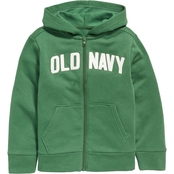Old Navy Boys Logo Zip Hoodie