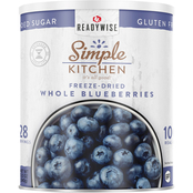ReadyWise Simple Kitchen Freeze-Dried Whole Blueberries #10 Can, 28 servings