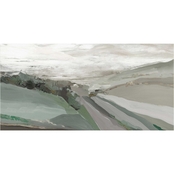 Inkstry West Green Hills Canvas Giclee Print
