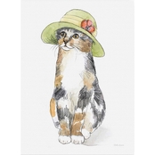 Inkstry Fancy Cats III Canvas Giclee Wall Art