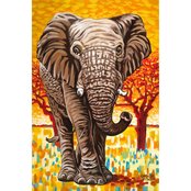 Inkstry Wild Africa I Canvas Wrapped Giclee Art