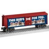 Lionel Trains Budweiser This Buds for You Reefer