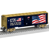 Lionel Trains America Illuminated Boxcar