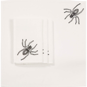 Manor Luxe Halloween Spider Web Napkins 4 pc. Set, 20 in. x 20 in.