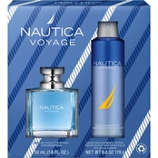 Nautica Voyage 1.7 oz. Eau de Toilette and 6 oz. Body Spray 2 pc. Gift Set