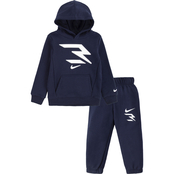 Nike 3Brand by Russell Wilson Toddler Boys Icon 2 pc. Set