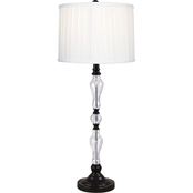 Dale Tiffany 31 in. Theola Crystal Table Lamp