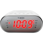 Timex AM/FM Dual Alarm Clock Radio with Digital Tuning Line-in Jack
