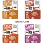 Wild Zora Savory Soup Assortment Pack 32 ct., 4 Flavors with 8 of each