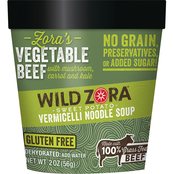 Wild Zora Vermicelli Noodle Soup, Vegetable Beef 12 pk., 2 oz. each