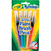 Crayola Paint Brush Pens, Classic, 5 ct.