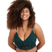 Aerie Checked Out Lace Padded Bralette