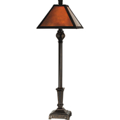 Dale Tiffany Camelot 31 in. Mica Buffet Table Lamp