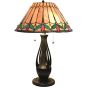 Dale Tiffany Jardin 23.5 in. Tiffany Table Lamp