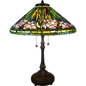 Dale Tiffany Daffodil 26.5 in. Tiffany Table Lamp