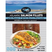 Next Wave Seafood Salmon with Pepper & Wild Garlic Marinade 3 pk., 18 oz. each
