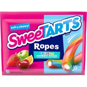 Sweettarts Ropes Twisted Rainbow Punch Candy 12 ct., 9 oz.