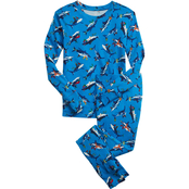 Gap Boys 100% Organic Cotton Christmas Shark 2 pc. Pajama Set