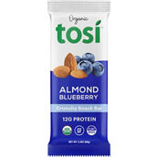 Tosi Snacks Almond Blueberry Super Bites, QTY 24 pk., 2.4 oz. each
