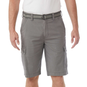 WearFirst Stretch Belted Ripstop Cargo Shorts High Rise