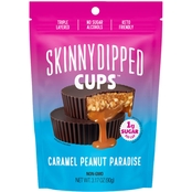 SkinnyDipped Caramel Peanut Paradise Cups 3.2 oz.