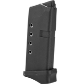 ProMag Magazine 9mm For Glock 43 6 Rounds Matte Polymer Black
